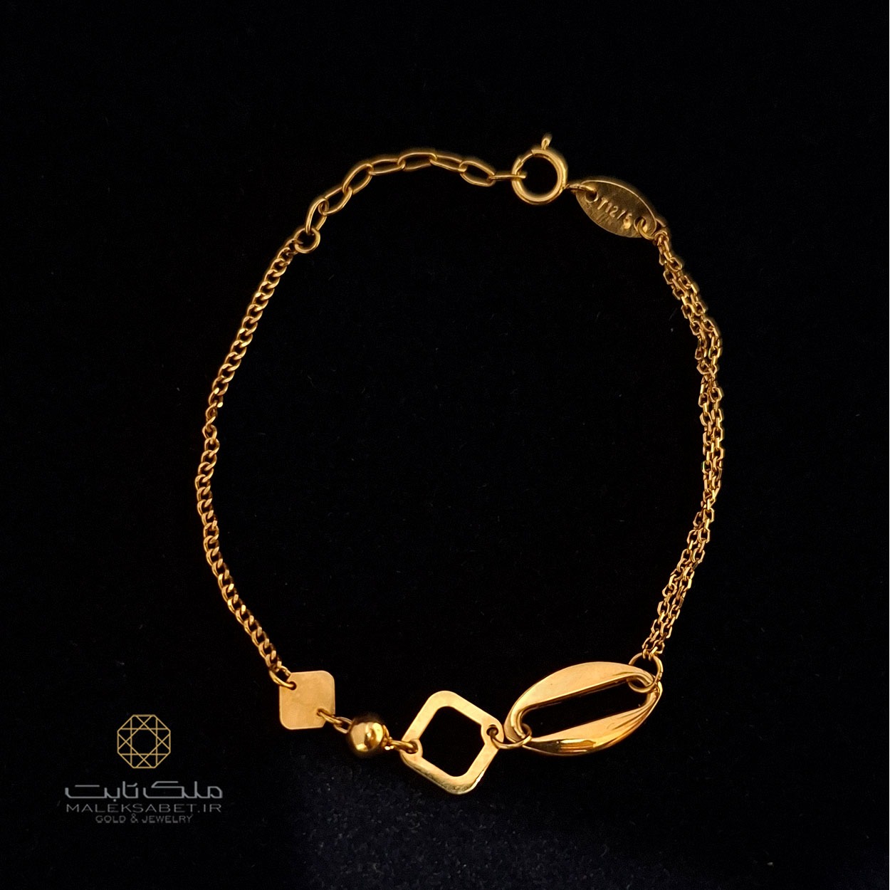 دستبند طلا کد 2823