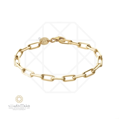 دستبند طلا کارتیر لینک کد 2633