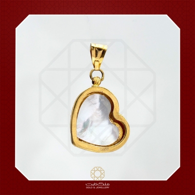 آویز گردنبند طلا قلب کد 2997