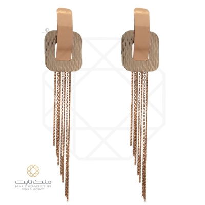 گوشواره طلا آویز کد 2853