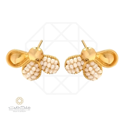 گوشواره طلا گلرخ کد 3055