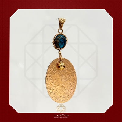 آویز گردنبند طلا کد 3012