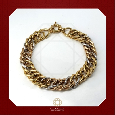 دستبند طلا کارتیر کد 2916