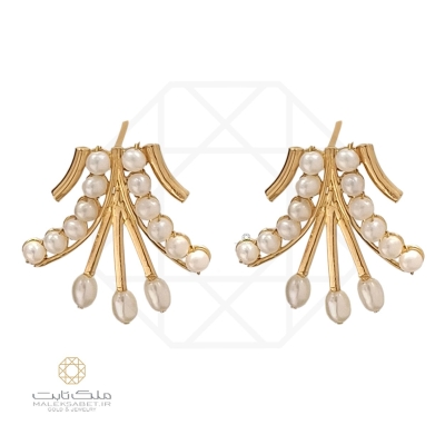 گوشواره طلا افسون کد 3047