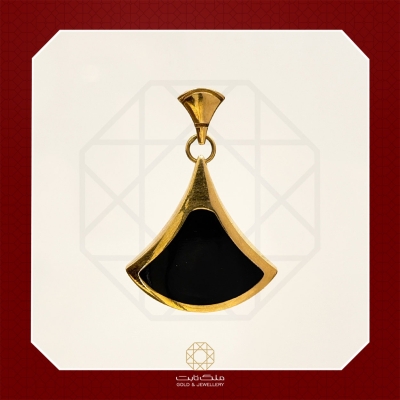 آویز گردنبند طلا بولگاری کد 3016