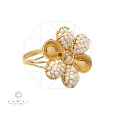 انگشتر طلا گلرخ کد 3054