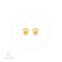 گوشواره طلا طرح تاج کد 291